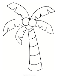 Free Printable Palm Tree Template