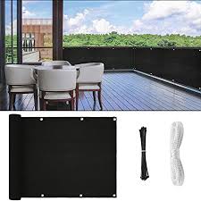 Privacy patio fragrant screen lemongrass lends a fresh, fine, fragrant lemony tang with hints of ginger and mint. Sun Wind Pe Outdoor Screen Grey White 90x500cm Fauge Balcony Privacy Screen Wind Breaker Garden Screen For Uv Balcony Privacy Protective Screens Ka Pesi Garden Outdoors