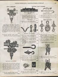 1927 Advert 5 Pg J E Porter Hay Carrier Trolley Meadow Lark King Sling Fork King Sling Old Tools Old Things