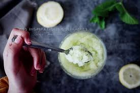 Recette Granite Maison Au Melon Vert Et Menthe Fraiche En 2020 Recette Granite Menthe Fraiche Granite Maison