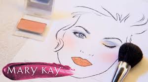 step by step makeup sketch runway to