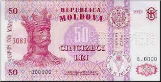 50 usd = 206.87 ron reverse conversion : Moldovan Leu