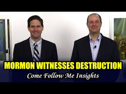 Come Follow Me Insights Into Mormon 1 6 Oct 26 Nov 1 Youtube