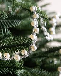 Crystal And Gold Christmas Tree Garland Balsam Hill Jeweled Christmas Trees Christmas Tree Garland Jeweled Christmas