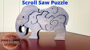 Ihr persönliches lieblingsfoto gedruckt auf einem echten fotopuzzle. Children S Elephant Puzzle Scroll Saw Puzzle Project Youtube