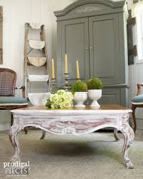 These coffee tables fit right in to modern farmhouse, rustic, country, and cabin aesthetics. Coffee Table Makeover With French Country Style Prodigal Pieces