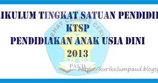 Dokumen ii kurikulum 2013 paud sop tk struktur kurikulum visi misi tk. Ktsp Paud 2013 Pendidikan Anak