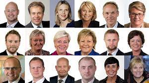 Finansminister siv jensen møtte pressen etter en presentasjon om prognoser for norsk økonomi 2020 hos oslo handelsstandsforening. Regjeringen Solberg Itromso No