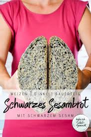 Brot 42 Sauerteigbrot Mit Schwarzem Sesam Schwarzes Sesambrot Rezept Sauerteigbrot Schwarzer Sesam Teig