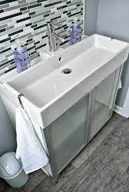 The ikea bråviken bathroom sink is also available in a wider single bowl with 2 faucets. Why Install A Trough Sink Ikea Bathroom Sinks Ikea Sinks Ikea Bathroom