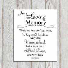 In Loving Memory Quotes In 2020 In Loving Memory Quotes Memories Quotes Memory Table Wedding