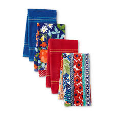 Other kitchen linens available include pot holders and oven mitts.coordinating towel sets provide a matching linen collection. The Pioneer Woman Fiona Floral Kitchen Towels 16 X28 Multi Color 4 Piece Walmart Com Walmart Com