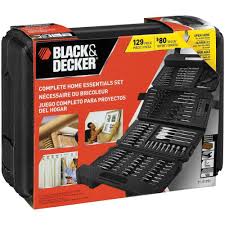 Black And Decker Vs Dewalt Drill Black Decker Drilling And Driving Complete Home Essentials Set 129 Piece 71 91291 Drill Power Tool Accessories Buy Tools