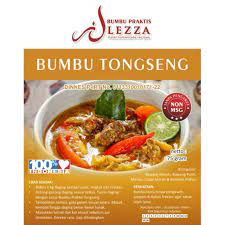 Bumbu Instan Lezza Tongseng No Msg Tanpa Pengawet 75 Gr Sehat Shopee Indonesia