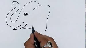 See more ideas about elephant, drawings, elephant drawing. Very Easy Elephant Drawing For Beginners Hindi How To Draw Elephant Easily Youtube