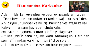 Hanimindan Korkanlar Kari Koca Fikralari Komikler Burada Komik Fikralar Komik