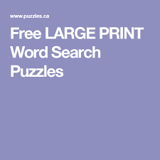 Take any number of input lists, and create a new list containing the items of the input lists. Free Large Print Word Search Puzzles Word Search Puzzles Free Printable Word Searches Word Search Printables