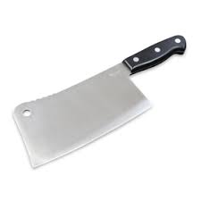 Top Chef 7 Chopper Cleaver Stainless Steel Walmart Com Butcher Knife Knife Stainless Steel Cleaning