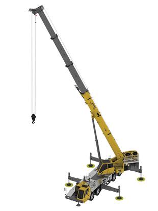 Grove TMS800B Truck Crane