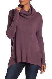 Susina Curved Hem Cowl Neck Sweater Regular Petite Hautelook