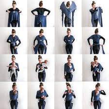 How To Use A Baby Wrap Simple Step By Step Instructions With Pictures Baby Carrier Newborn Baby Wrap Newborn Baby Wearing Wrap