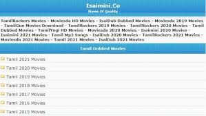 Tamil 2011 to 2018 audio cds; Isaimini Co Indian Latest Old Movies Free Download Atozmp3
