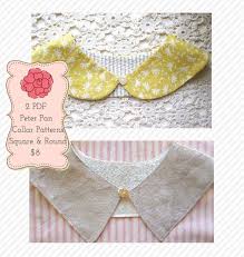 Women S Peter Pan Collar Pdf Patterns Two By Capeadelinepatterns 8 00 Dikis