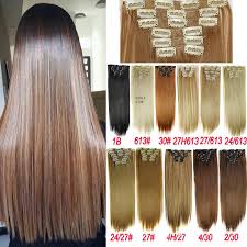 This texture is extremely rare! Buy Hair 24 Long Straight Women Clip In Hair Extensions Black Brown High Tempreture Synthetic Hair At Affordable Prices Free Shipping Real Reviews With Photos Joom