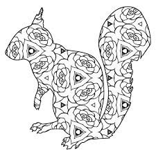 Get your crayons out and start coloring! 30 Free Printable Geometric Animal Coloring Pages The Cottage Market Animal Coloring Books Animal Coloring Pages Coloring Pages