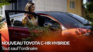 Available integrated fog lights perfectly accentuate the front end of yaris. Tout Sauf Ordinaire La Musique De La Pub Toyota C Hr Hybride 2020