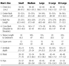 Man Size Chart Sewing Measurements Crochet Size Knitting Tutorial