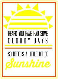 Everyone will love this box of sunshine gift idea! Basket Of Sunshine With Printable