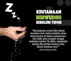 Keutamaan Berwudhu Sebelum Tidur Kutipan Agama Motivasi Kutipan Motivasi