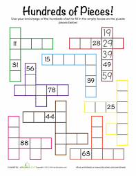 hundreds chart challenge second grade math math