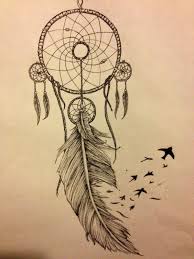 Feather With Birds Flying Away Tattoo Epingle Par Sydnie Allen Sur Ink Capteurs De Reves Tatouage Dessin Attrape Reve Tatouage Plume