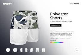 Free iphone x longscroll mockup Women S Polyester Shorts Mockup Set Mockup Free Psd Free Psd Mockups Templates Mockup Psd