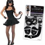 Cat Woman Aksesuar Seti Cat Women Cadilar Bayrami Kostumleri Kostum