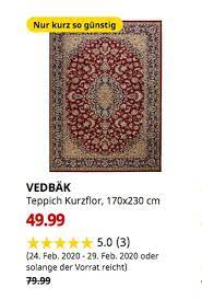 Our oriental rugs are handmade and a result of traditions combined with the weaver's individual taste. Ikea Kaiserslautern Vedbak Teppich Kurzflor Bunt 170x230 Cm Kaiserslautern Ikea Teppich