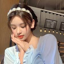 1PC selling Women Girls French Satin Rose