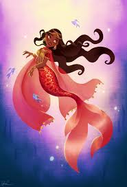 Mermaid With Henna Tail Art Print By Dylan Bonner X Small Mermaid Artwork Mermaid Drawings Mermaid Art