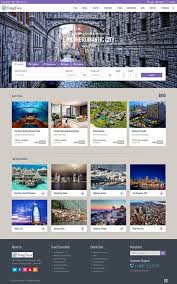 Responsive Template For Travel Agency And Complete Booking System Travel Agency Website Travel Agency Hotel Website Design