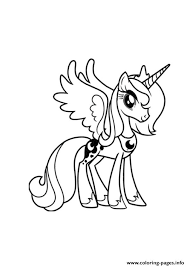 Maybe you would like to learn more about one of these? A Princess Luna My Little Pony Coloring Pages Printable