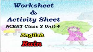 Recent posts grammar worksheets english grammar business english. Rain Class 2 English Worksheet And Activity Sheet Youtube