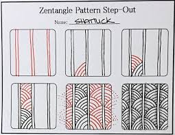 Risultati immagini per pattern zentangle