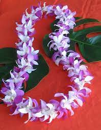Hawaiian Lei Orchid Leis With Our Aloha Hawaiian Flowers Hawaiian Lei Orchid Lei