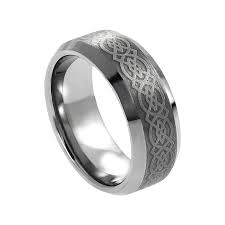 Tungsten Wedding Band Celtic Knot Ring Mens Wedding Band 8mm Etsy Rings Mens Wedding Bands Tungsten Wedding Bands Mens Wedding Bands Tungsten