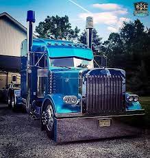 Diesel Iron On Instagram Haterbilt Doing The Bucket Brigade Peterbilt Largecar Truck Dieselandiron Slammed Big Rig Trucks Trucks Big Trucks