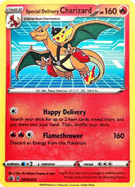 If both are tails, discard all energy cards attached to charizard. Special Delivery Charizard Buy Grade Hold Truepokemon