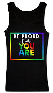 Amazon Com Be Proud Of Who You Are Quote In A Frame Womens