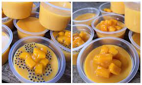 Cara membuat cemilan puding mangga enak. Resepi Ringkas Puding Mangga Sebagai Juadah Berbuka Puasa Daily Makan